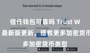 信任钱包可靠吗 Trust Wallet 最新版更新，搭救更多加密货币类型